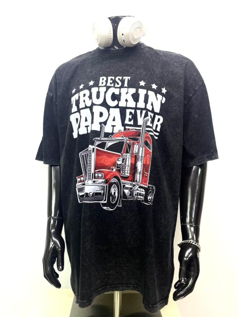 Vintage Washed Tee - Best Truckin' Papa