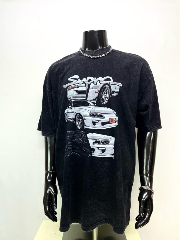 Vintage Washed Tee - Supra Cars